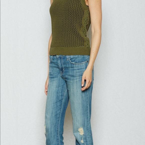 Current Elliott Sleeveless Rope Stitch Tank - Picture 3 of 5